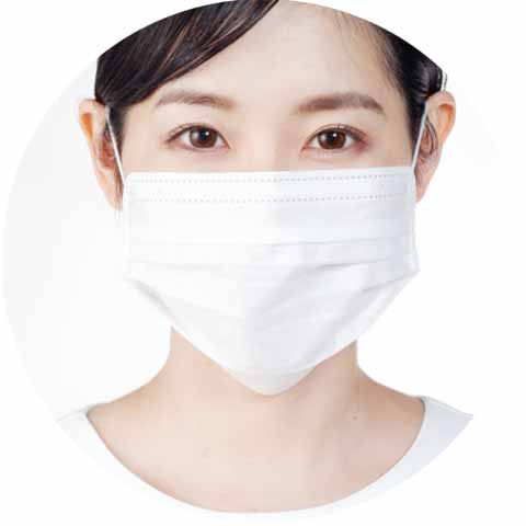 新型コロナウィルス感染予防対策・マスクの着用